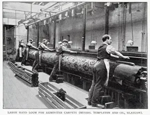 Weavers: Carpet manufacture