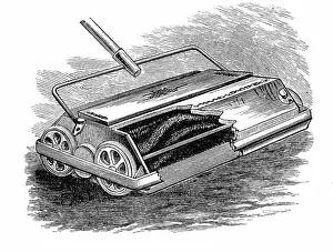 Sweeper: Carpet sweeper or Bissell, newly introduced from