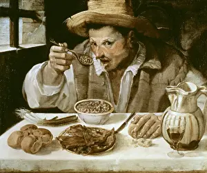 Carrache: CARRACHE, Annibale. The Beaneater. ca. 1583 -