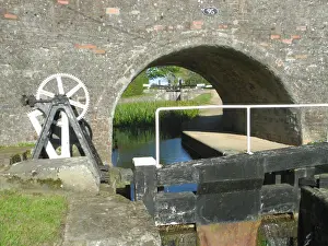 Handrail: Carreghoffa Lock, Montgomery Canal