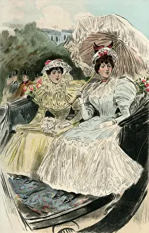Gigot: Carriage Costume 1897