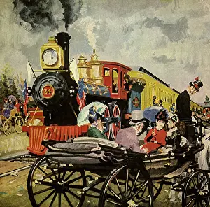 Statio: Carriage at Station