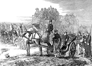 Curate: Carriages used for the Ambulance Service, Paris; Franco-Prus