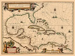 Blaeu: Carribean Islands 1640