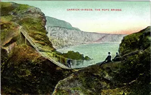 Rede: The Carrick-a-Rede Rope Bridge, Ballintoy, County Antrim