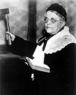 Fanatic: Carrie Nation, circa 1900. ?