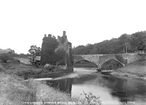Stump: Carrigadrohid Castle and Bridge on R. Lee, Co. Cork