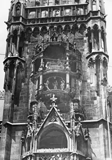 Carillon: Carrillon at new town hall in Munich