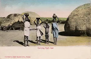 Kafir: Carrying Native Beer - South Africa