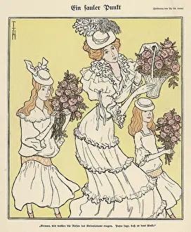 Manner: CARRYING ROSES