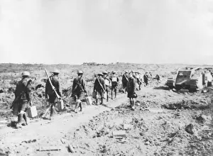 Cans: Carrying water to the front line, Western Front, WW1