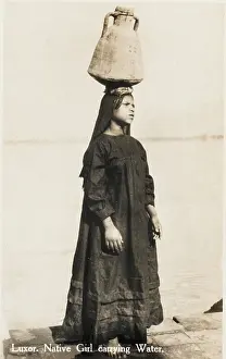 Amphorae: Carrying water - Luxor, Egypt