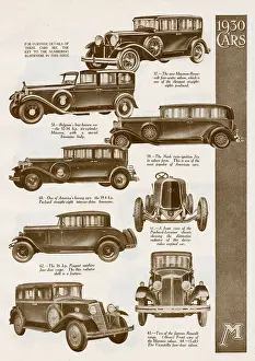 Selection: Cars of 1930