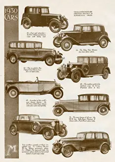 Selection: Cars of 1930