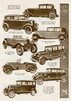 Selection: Cars of 1930