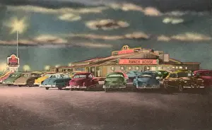 Diner: Cars Outside Restaurant