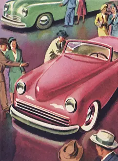 Floors: Cars in Showroom