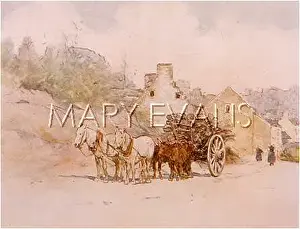Heaped: CART OF FIREWOOD