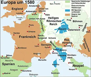Toscana: carthography, historical maps, modern times
