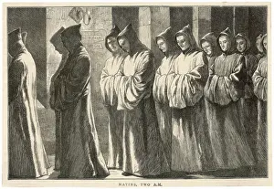 Reverence: Carthusian monks process to matins at 2 am