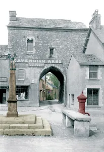 Cartmel: Cartmel, Priory Gateway 1914