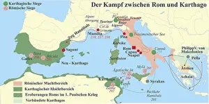 Cannae: cartography, historical maps, Ancient World