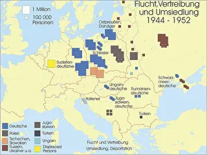 Hungarians: cartography, historical maps, modern times, population