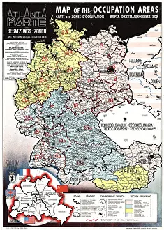 Codes: cartography, maps, Germany and Austria, Allied