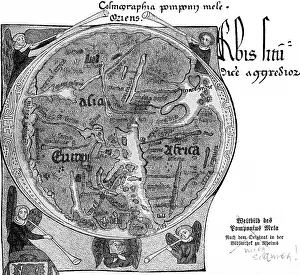 Pomponius: cartography, world maps, De chorographia libri