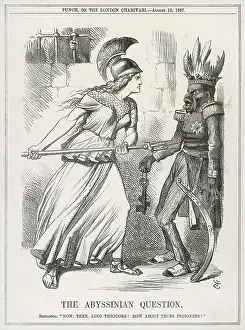Hostages: Cartoon, The Abyssinian Question (King Theodore)