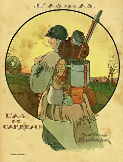 Diamonds: Cartoon, Ace of Diamonds, WW1