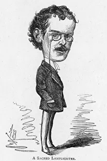 Pince: Cartoon of the actor Edward Terry