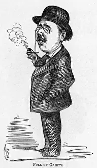 Pince: Cartoon of the actor Robert Soutar