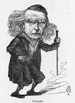 Operetta: Cartoon of the actor Shiel Barry