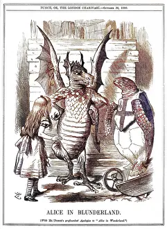 Gryphon: Cartoon, Alice in Blunderland
