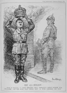 Bismarcks: Cartoon, The All-Heilest (Hitler)