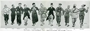 Serb: Cartoon, The Allies, WW1