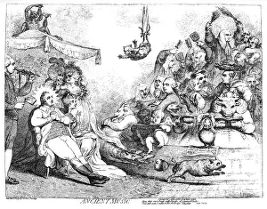 1787: Cartoon, Ancient Music