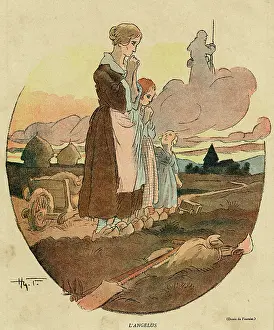Toddlers: Cartoon, The Angelus, WW1