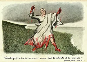 Prophecy: Cartoon, The Antichrist, WW1