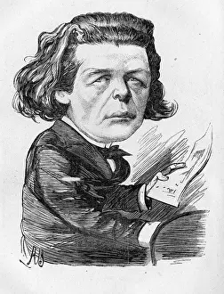 Demon: Cartoon of Anton Rubinstein, composer and pianist