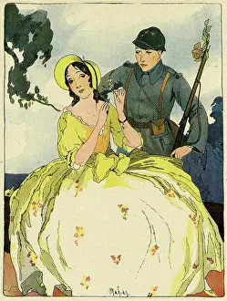 Anxiety: Cartoon, Anxiety, WW1