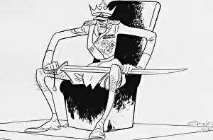 Entered: A cartoon by Archibald Wavell, 1943