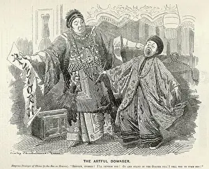 Artful: Cartoon, The Artful Dowager (China)