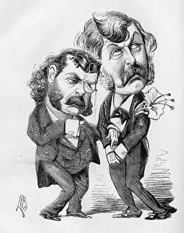Monocle: Cartoon of Arthur Sullivan and Ws Gilbert