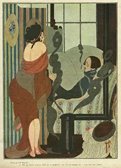 Useless: Cartoon, An artist and his model