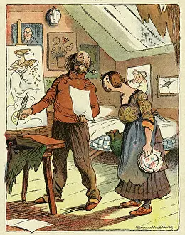 Exaggerated: Cartoon, Artistic dignity, WW1