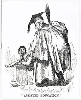 Flogging: Cartoon, Assisted Education