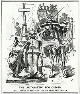 Controlling: Cartoon, The Automatic Policeman