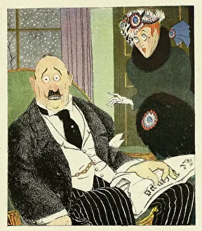 Governess: Cartoon, Betrayal, WW1